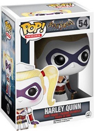 POP! Arkham Asylum - Nurse Harley Quinn figure by Dc Comics, produced by Funko. Packaging.