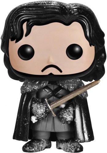 POP! Game of Thrones - Jon Snow Beyond The Wall figure by George R. R. Martin, produced by Funko. Front view.