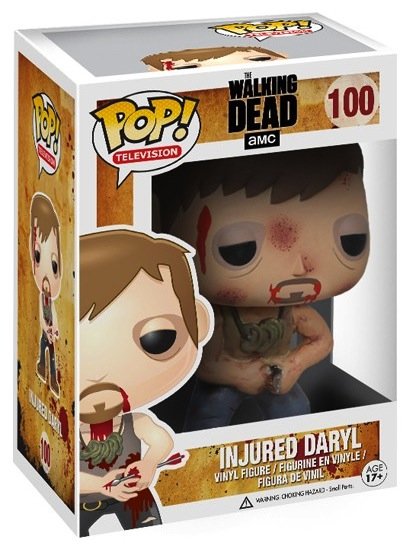 POP! The Walking Dead - Injured Daryl figure by Funko, produced by Funko. Packaging.