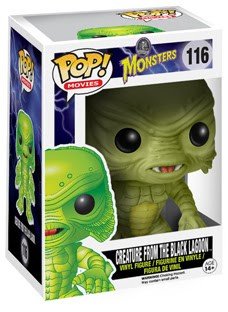 POP! Universal Monsters - Creature from the Black Lagoon figure by Funko, produced by Funko. Packaging.