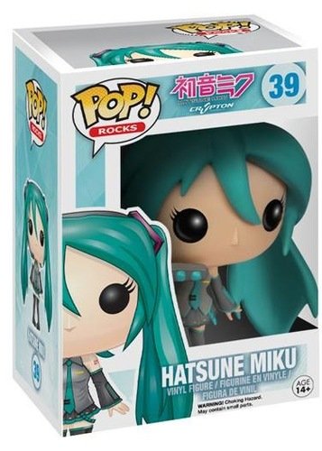 POP! Vocaloids - Hatsune Miku figure by Funko, produced by Funko. Packaging.