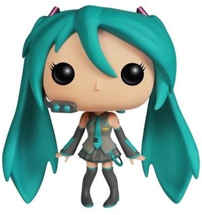 POP! Vocaloids - Hatsune Miku figure by Funko, produced by Funko. Front view.
