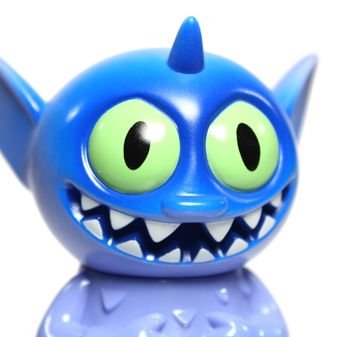Power Mister figure by David Horvath X Sun-Min Kim, produced by Super7. Detail view.
