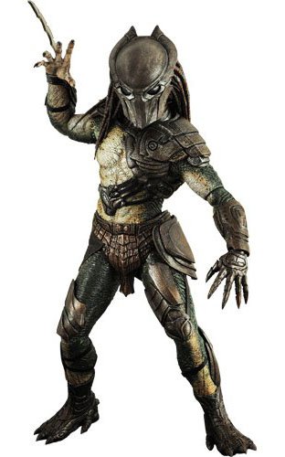 Predators- Falconer Predator figure, produced by Hot Toys. Front view.