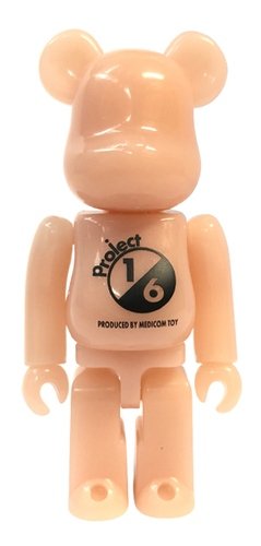 Project 1/6 RED G.I.D. BE@RBRICK 100% figure, produced by Medicom Toy. Front view.