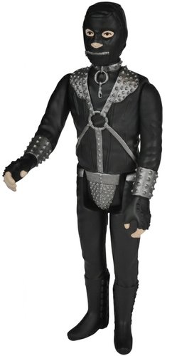 Pulp Fiction Action Figure - The Gimp figure by Super7, produced by Funko. Front view.