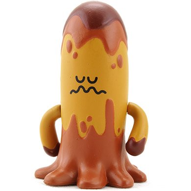 Punga figure by Peskimo, produced by Kidrobot. Back view.