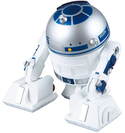R2-D2 Super Deformed - VCD Special No.161 figure by H8Graphix, produced by Medicom Toy. Back view.