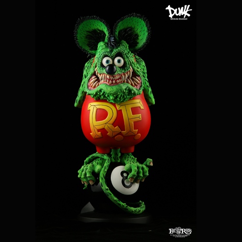 Rat Fink 8Ball sofubi