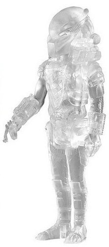 ReAction Predator - Invisible figure by Super7, produced by Funko. Front view.