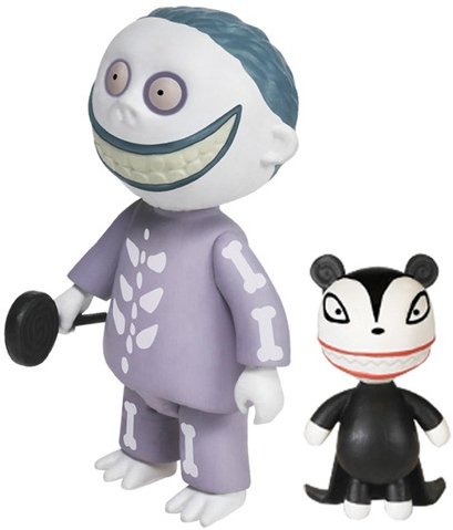 ReAction The Nightmare Before Christmas - Barrel figure by Super7, produced by Funko. Front view.