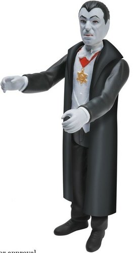 ReAction Universal Monsters - Dracula figure by Super7, produced by Funko. Front view.