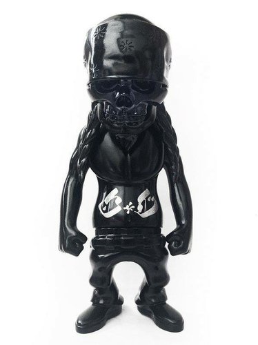 Rebel Ink SC - Black figure by Usugrow, produced by Secret Base. Front view.