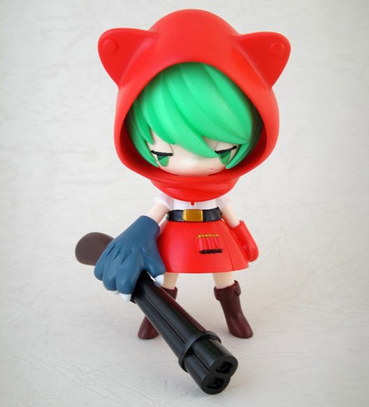 Red Riding Hood figure by Kaijin. Front view.