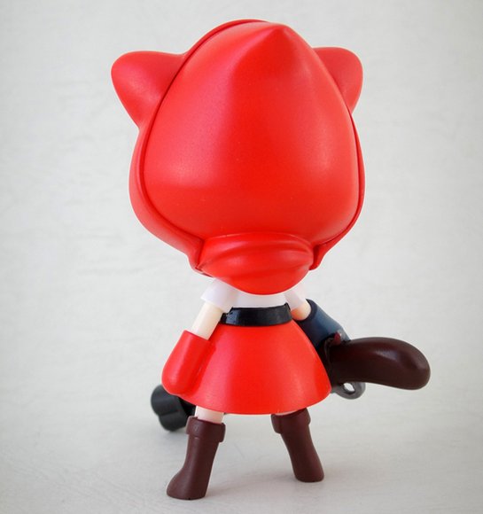 Red Riding Hood figure by Kaijin. Back view.