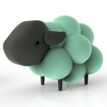 Robin Mascot - Mint figure by Andrew Bell, produced by Dyzplastic. Front view.