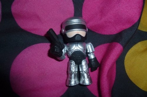 RoboCop figure, produced by Funko. Front view.