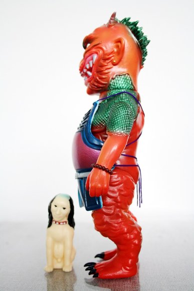 Draki (怒羅鬼) figure by Zollmen, produced by Zollmen. Side view.
