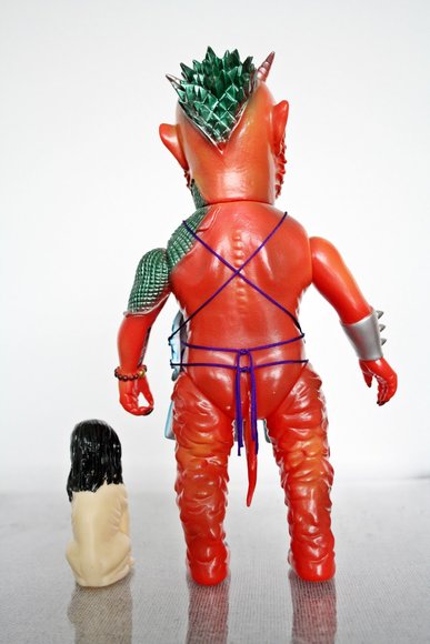 Draki (怒羅鬼) figure by Zollmen, produced by Zollmen. Back view.