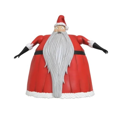 Santa Claus figure by Tim Burton, produced by Diamond Select Toys. Front view.