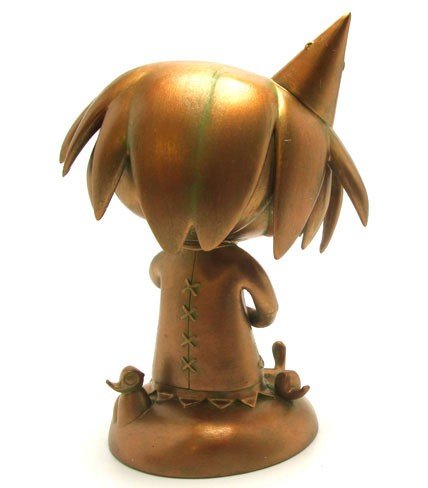Scarygirl - Bronze figure by Nathan Jurevicius, produced by Bigshot Toyworks. Back view.