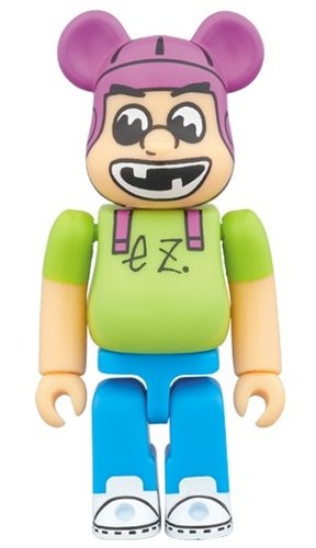 SCHA DARA PARR ezMock BE@RBRICK 100% figure, produced by Medicom Toy. Front view.