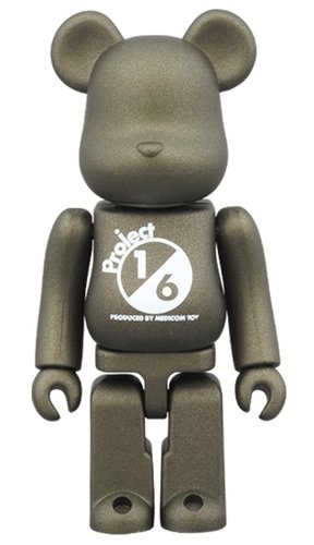 BE@RBRICK SERIES 33 RELEASE CAMPAIGN  Project 1/6 Special Edition figure, produced by Medicom Toy. Front view.