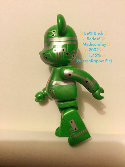 SF Be@rbrick Series 5 figure, produced by Medicom Toy. Back view.