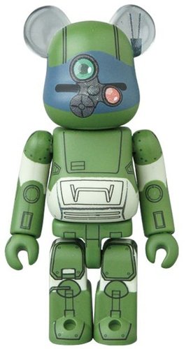SF Votoms Mecha Be@rbrick 100% figure, produced by Medicom Toy. Front view.