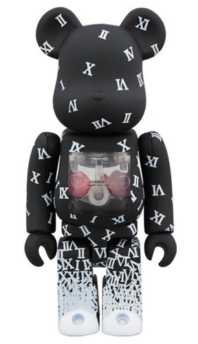 SHAREEF BE@RBRICK 100% figure, produced by Medicom Toy. Front view.
