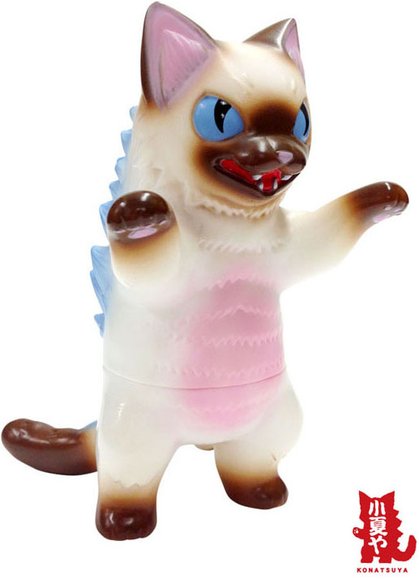 Siamese Negora (ネゴラ) figure by Konatsu, produced by Konatsuya. Front view.