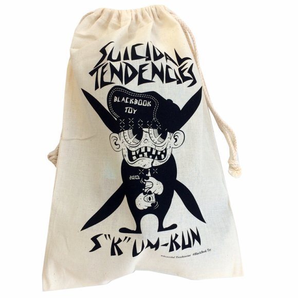 SKUM-kun 90291 figure by Knuckle X Suicidal Tendencies, produced by Blackbook Toy. Packaging.