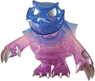 Skuttle - Purple Skuttle Monster figure by Touma, produced by One-Up. Front view.