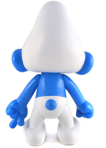 Smurf - Regular figure by Peyo, produced by Artoyz Originals. Back view.