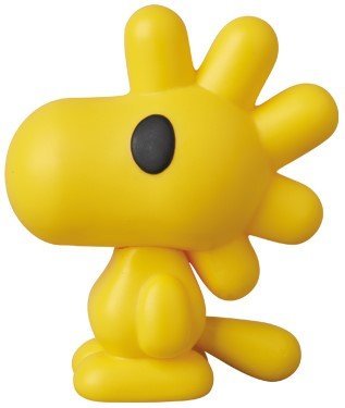 Snoopy & Woodstock - VCD No.226 figure by Bape, produced by Medicom Toy. Side view.