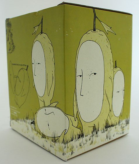 Sour figure by Brendan Monroe, produced by Android8. Packaging.