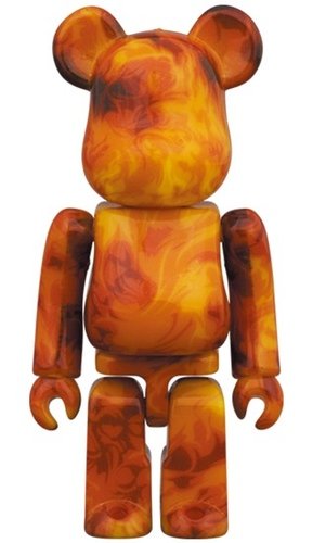 SSUR FIRE BE@RBRICK 100％ figure, produced by Medicom Toy. Front view.