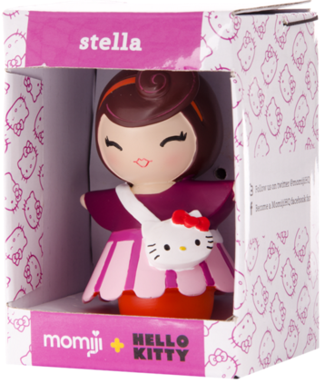 Stella figure by Momiji X Hello Kitty, produced by Momiji. Packaging.