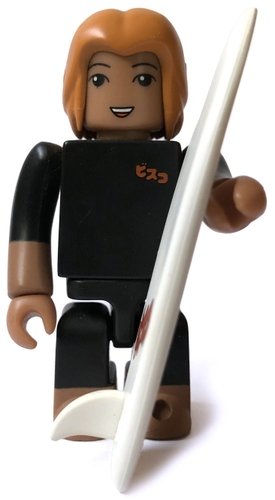 Surfer Black figure, produced by Medicom Toy. Front view.