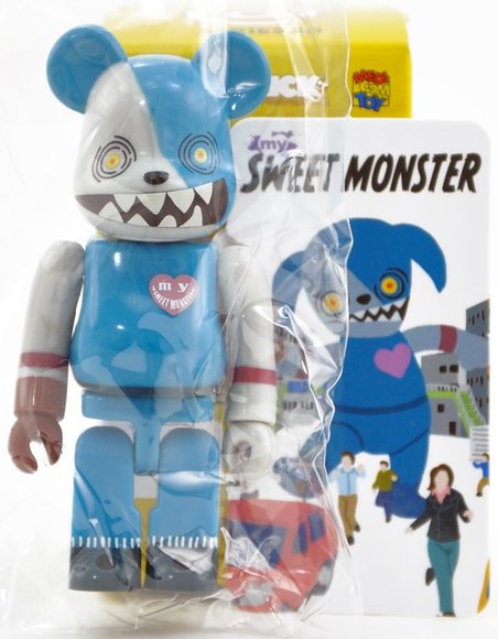 Sweet Monster - Secret Be@rbrick Series 28 figure, produced by Medicom Toy. Toy card.