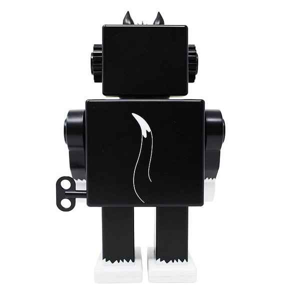 Sylvester OBOT figure by Action City, produced by Gagatree. Back view.