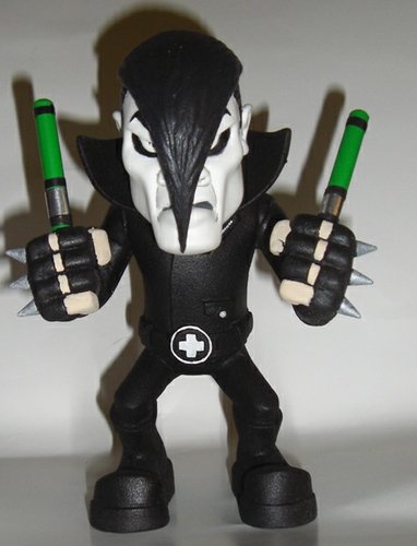 The Abominable Dr. CHUD (Resurrection) figure by H8Graphix, produced by Daniel Madden. Front view.