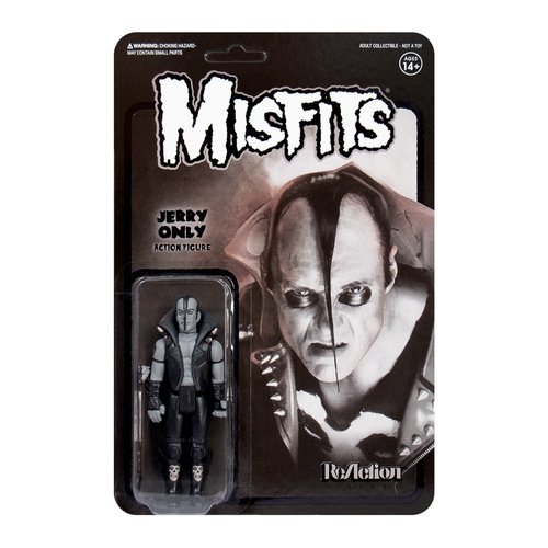 The Misfits - Jerry Only (Black Series) figure by Super7, produced by Funko. Front view.