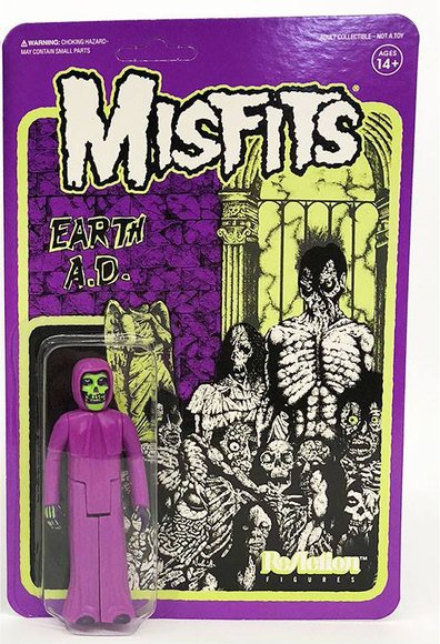 The Misfits - The Fiend (Earth AD) figure by Super7, produced by Funko. Packaging.
