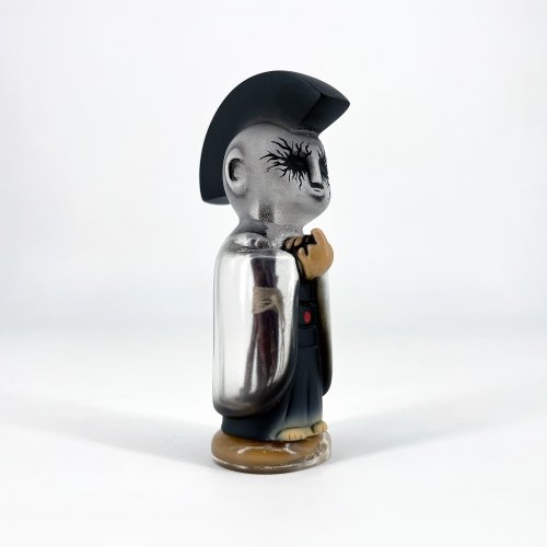 THE NORDIC LEGION JIZO-ANARCHO figure by Toby Dutkiewicz, produced by Devils Head Productions. Front view.