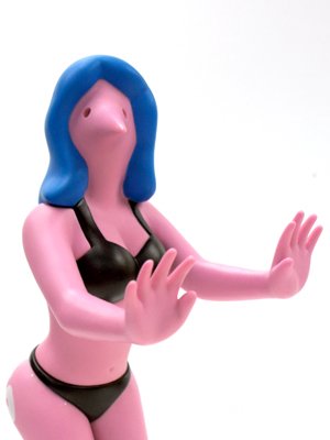 The Prostitute figure by Parra, produced by Adfunture. Detail view.