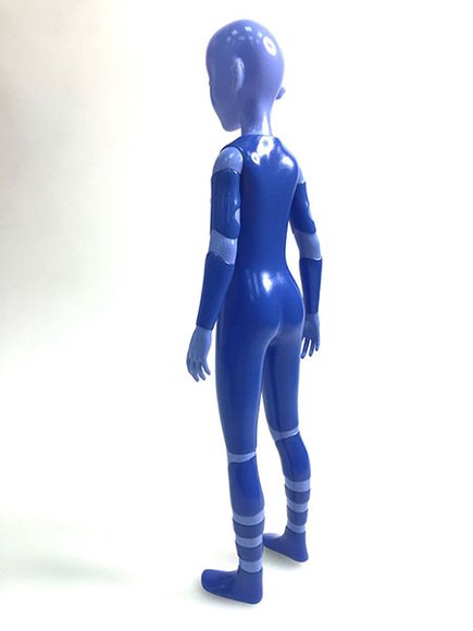 TIVA figure by Roland Topor, produced by Unbox Industries. Back view.
