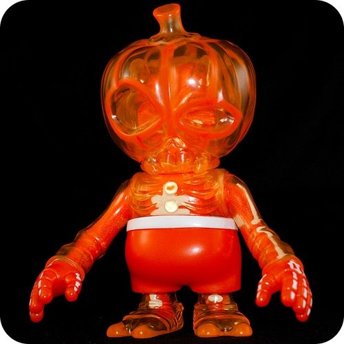 Secret Base Mask Ranger Orange figure by Secret Base, produced by Secret Base. Front view.