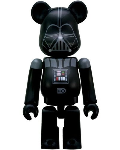 Darth Vader 70% Be@rbrick figure by Lucasfilm Ltd., produced by Medicom Toy. Front view.