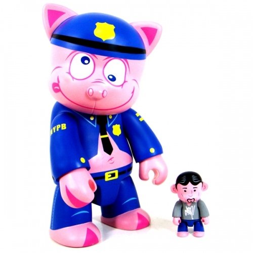 Phony Baloney figure by Seen, produced by Toy2R. Front view.